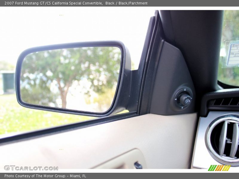 Black / Black/Parchment 2007 Ford Mustang GT/CS California Special Convertible