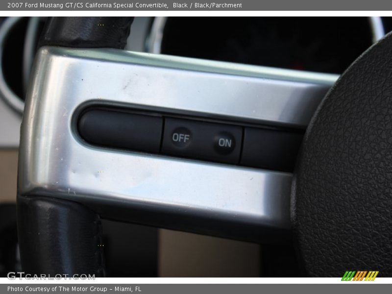 Black / Black/Parchment 2007 Ford Mustang GT/CS California Special Convertible