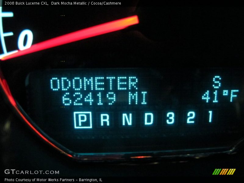 Dark Mocha Metallic / Cocoa/Cashmere 2008 Buick Lucerne CXL