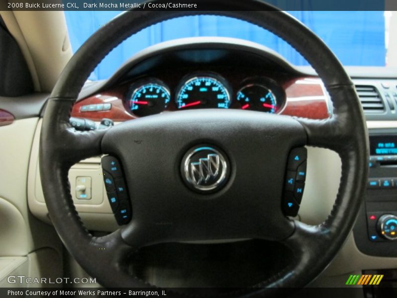 Dark Mocha Metallic / Cocoa/Cashmere 2008 Buick Lucerne CXL