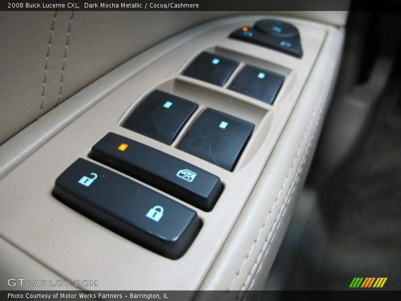 Dark Mocha Metallic / Cocoa/Cashmere 2008 Buick Lucerne CXL