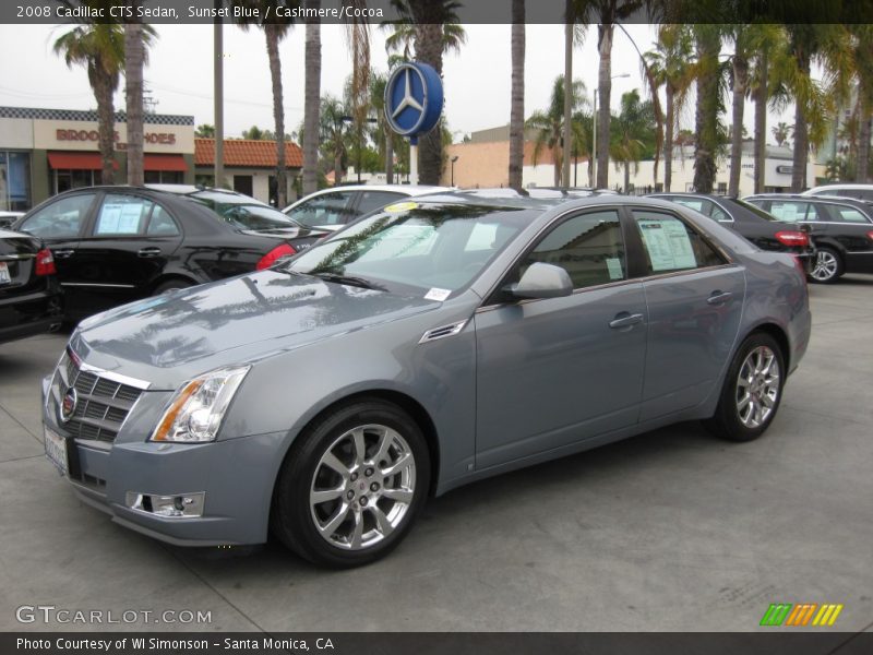 Front 3/4 View of 2008 CTS Sedan
