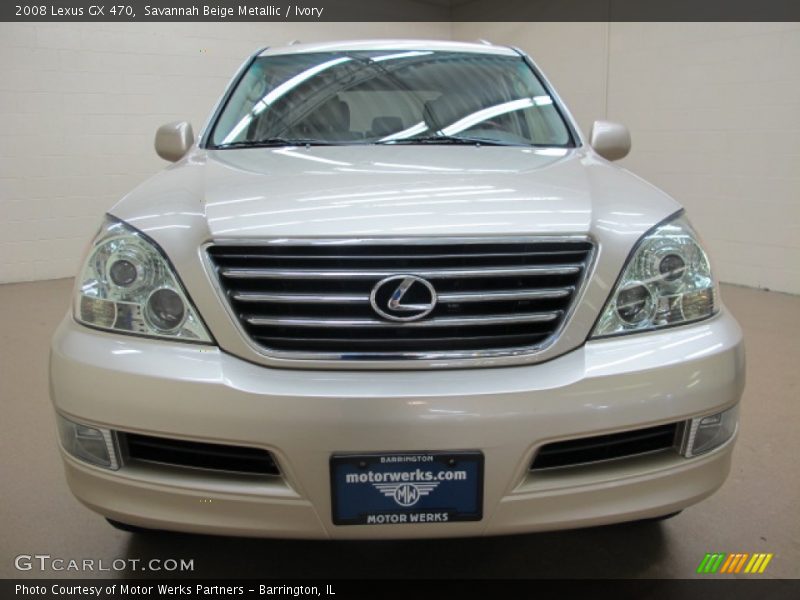 Savannah Beige Metallic / Ivory 2008 Lexus GX 470
