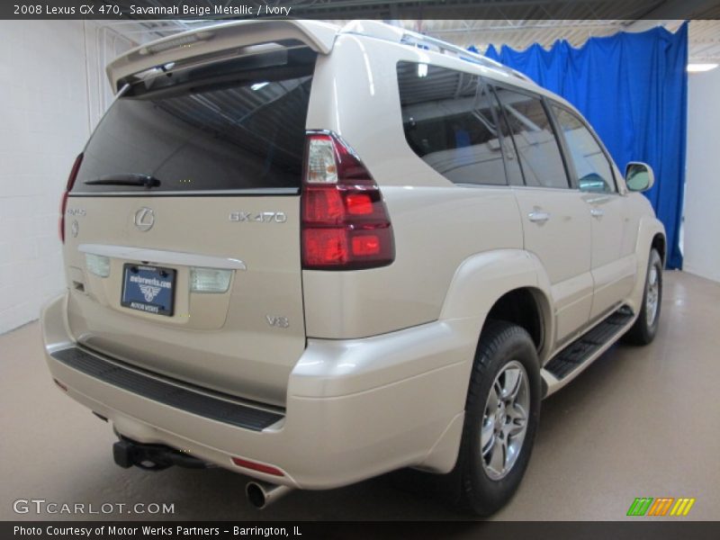 Savannah Beige Metallic / Ivory 2008 Lexus GX 470