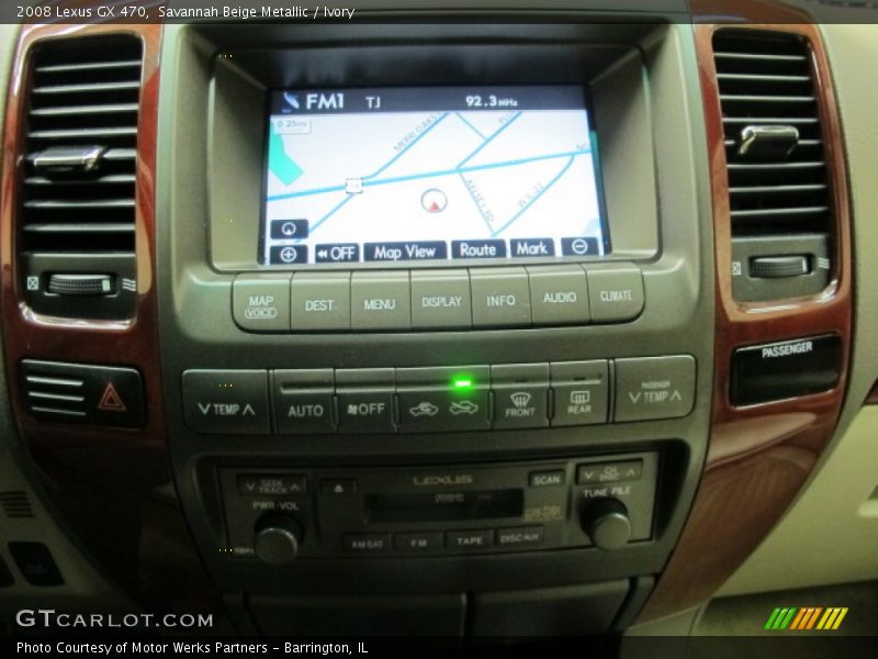 Savannah Beige Metallic / Ivory 2008 Lexus GX 470