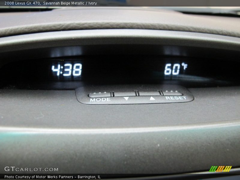 Savannah Beige Metallic / Ivory 2008 Lexus GX 470