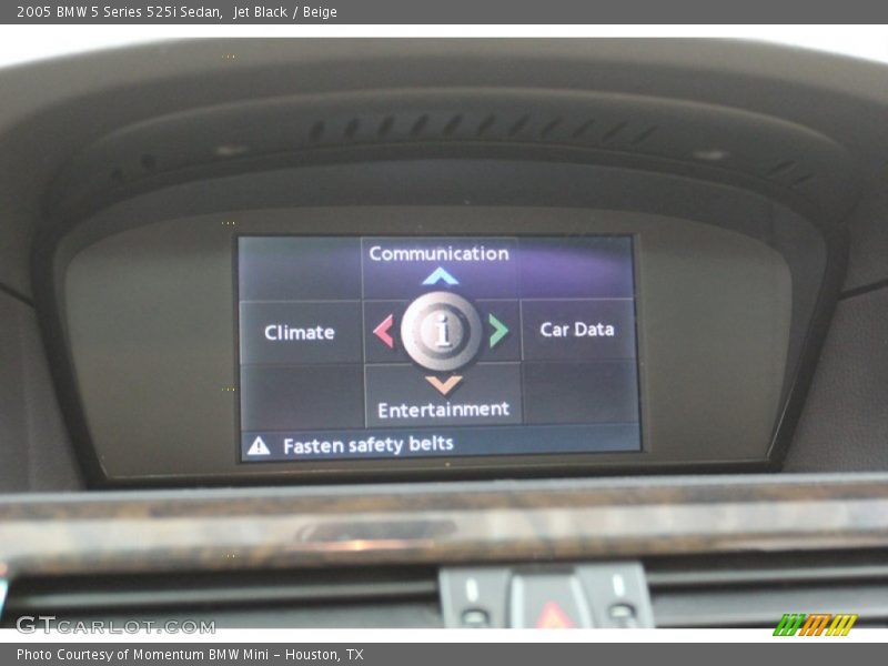 Jet Black / Beige 2005 BMW 5 Series 525i Sedan
