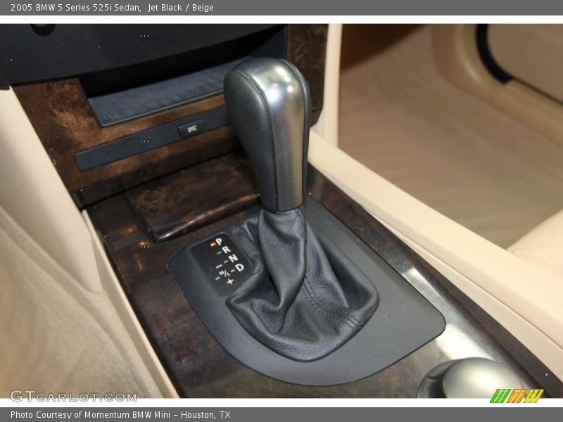 Jet Black / Beige 2005 BMW 5 Series 525i Sedan