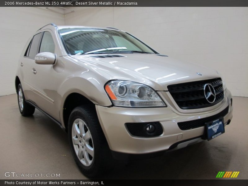 Desert Silver Metallic / Macadamia 2006 Mercedes-Benz ML 350 4Matic