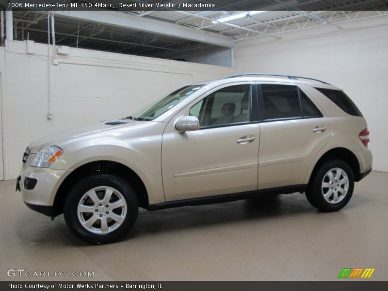 Desert Silver Metallic / Macadamia 2006 Mercedes-Benz ML 350 4Matic