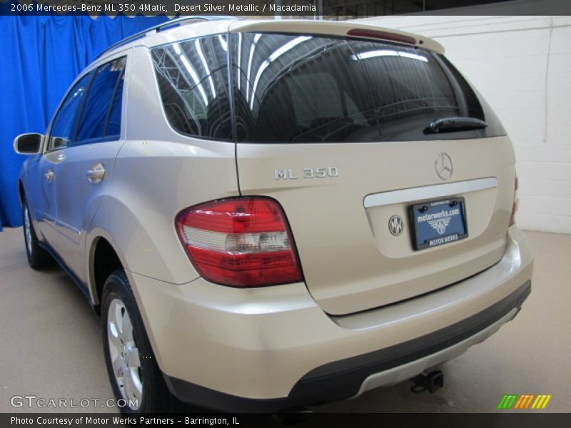 Desert Silver Metallic / Macadamia 2006 Mercedes-Benz ML 350 4Matic