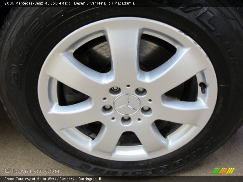 Desert Silver Metallic / Macadamia 2006 Mercedes-Benz ML 350 4Matic