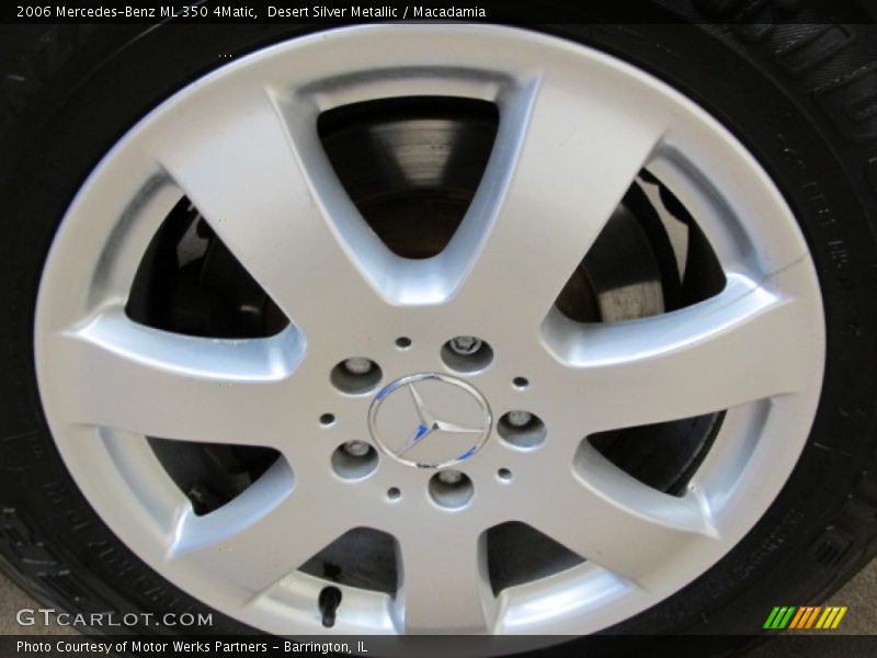 Desert Silver Metallic / Macadamia 2006 Mercedes-Benz ML 350 4Matic
