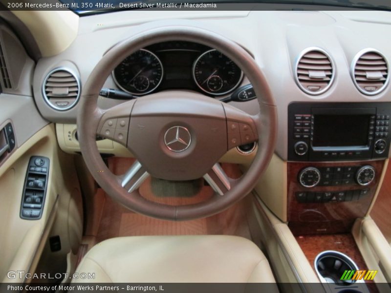 Desert Silver Metallic / Macadamia 2006 Mercedes-Benz ML 350 4Matic