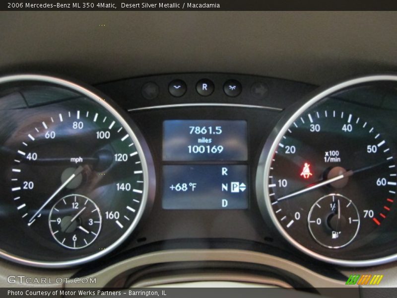 Desert Silver Metallic / Macadamia 2006 Mercedes-Benz ML 350 4Matic