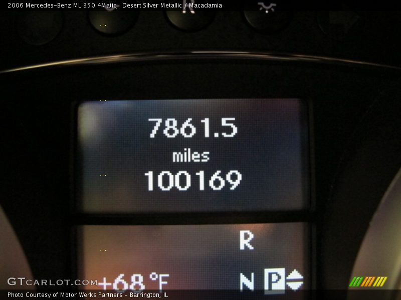 Desert Silver Metallic / Macadamia 2006 Mercedes-Benz ML 350 4Matic