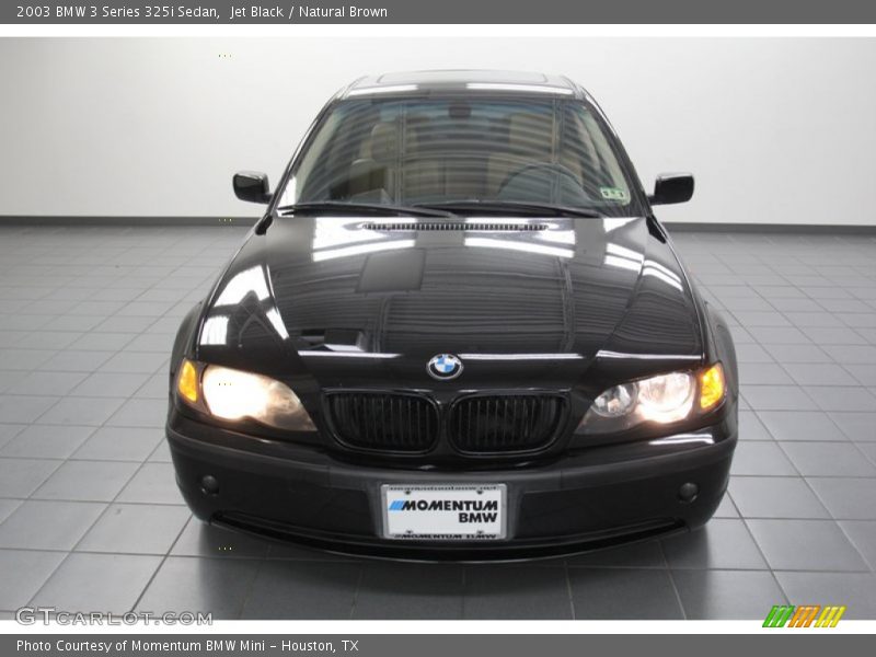 Jet Black / Natural Brown 2003 BMW 3 Series 325i Sedan