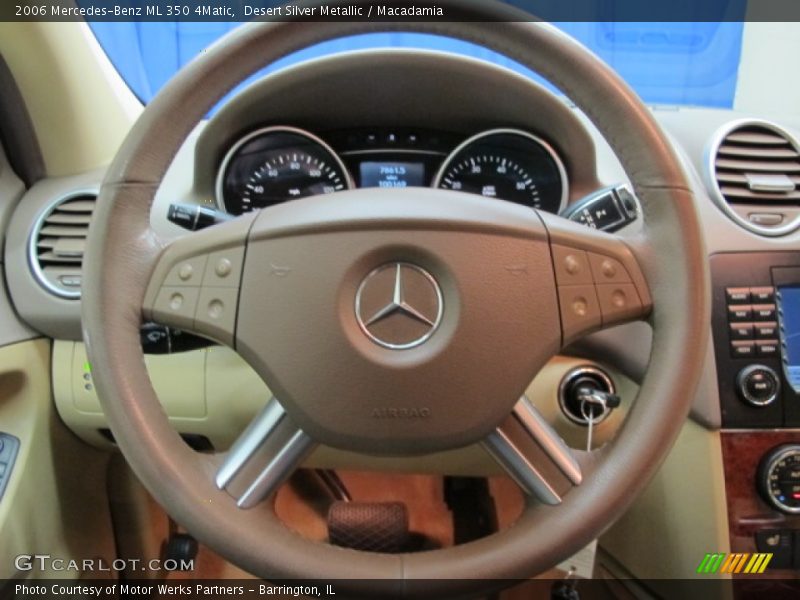Desert Silver Metallic / Macadamia 2006 Mercedes-Benz ML 350 4Matic