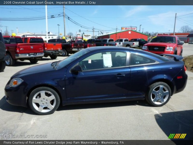  2008 Cobalt Sport Coupe Imperial Blue Metallic