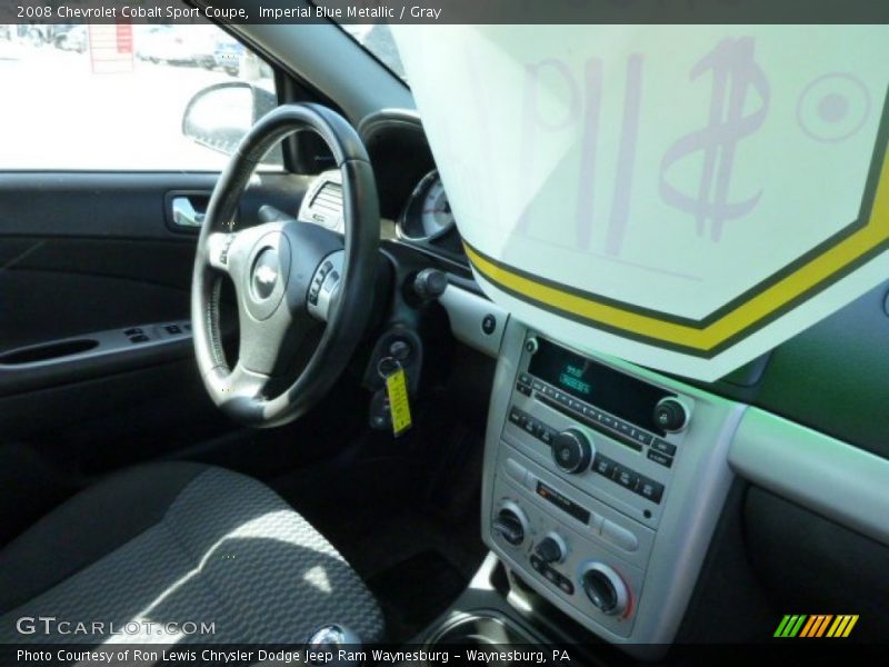 Imperial Blue Metallic / Gray 2008 Chevrolet Cobalt Sport Coupe