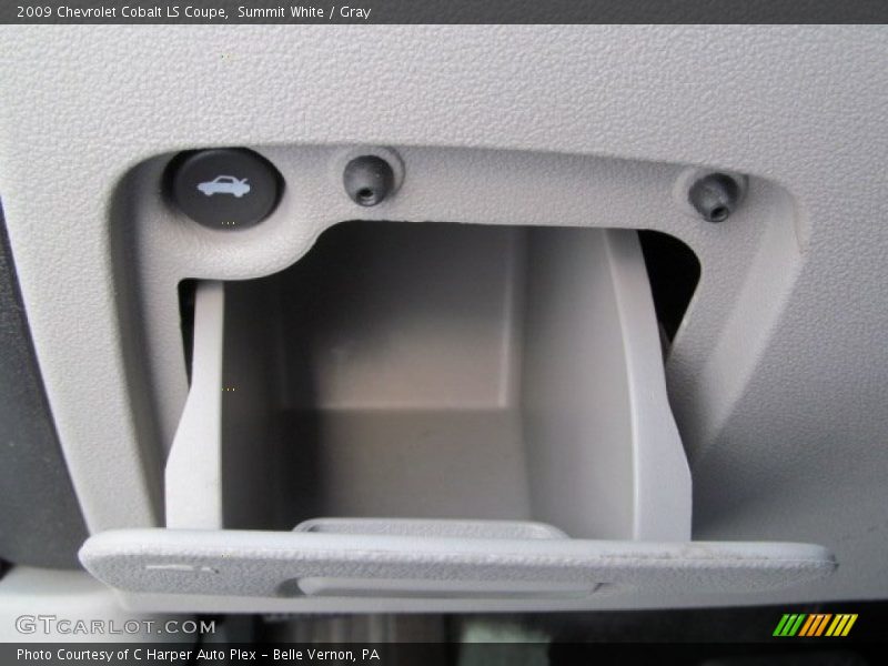 Summit White / Gray 2009 Chevrolet Cobalt LS Coupe