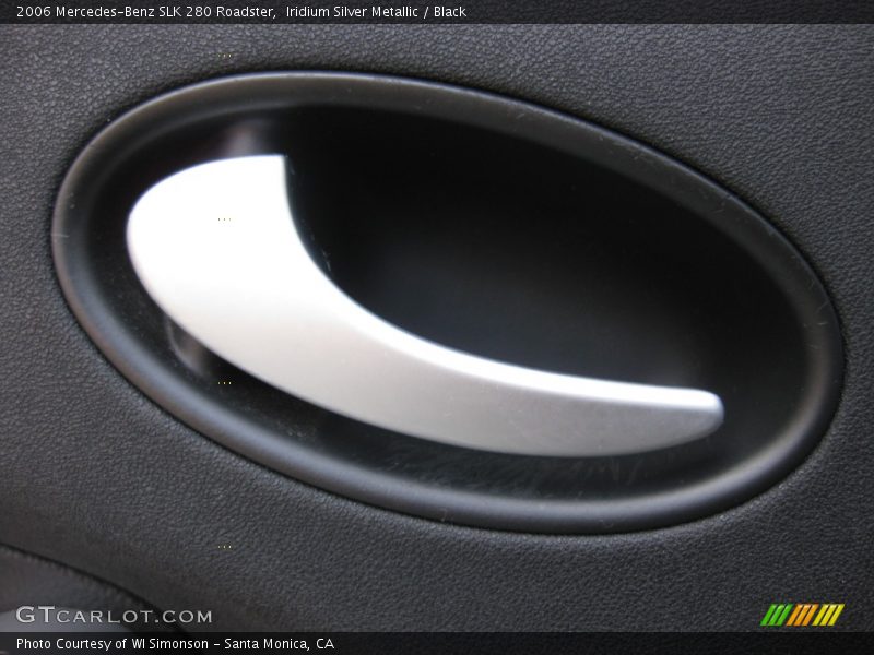 Iridium Silver Metallic / Black 2006 Mercedes-Benz SLK 280 Roadster