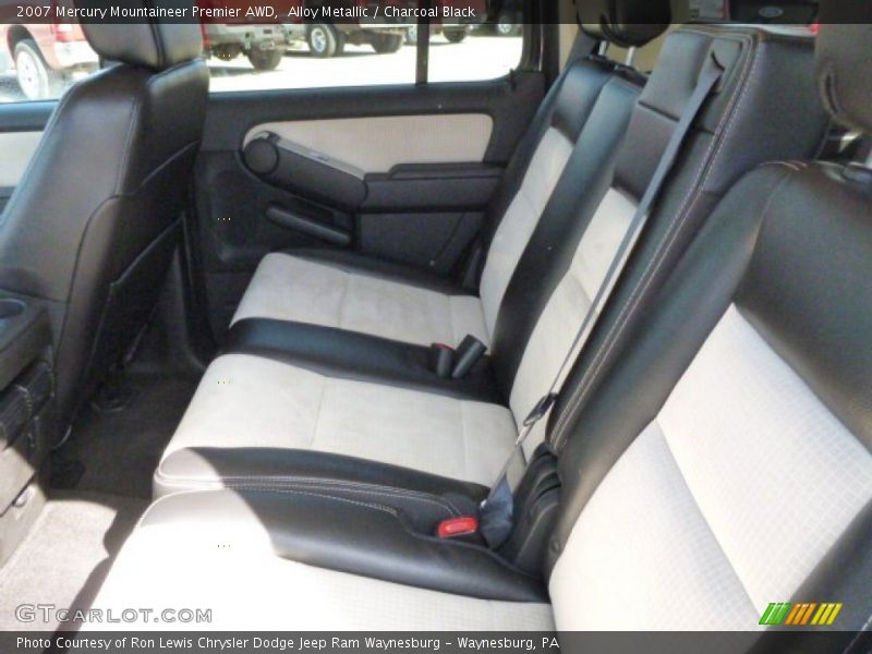 Alloy Metallic / Charcoal Black 2007 Mercury Mountaineer Premier AWD