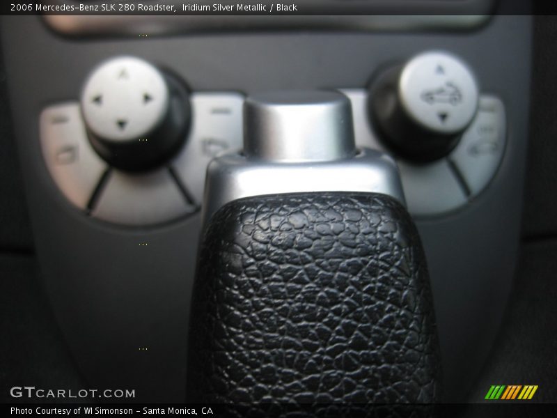 Iridium Silver Metallic / Black 2006 Mercedes-Benz SLK 280 Roadster