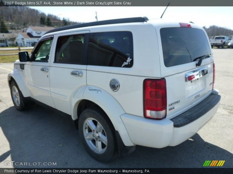 Stone White / Dark Slate Gray/Light Slate Gray 2007 Dodge Nitro SLT 4x4
