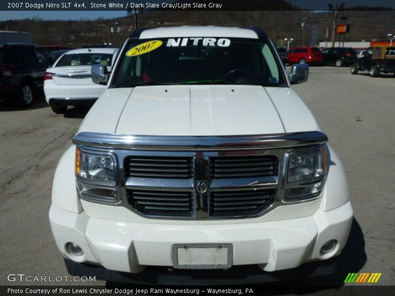 Stone White / Dark Slate Gray/Light Slate Gray 2007 Dodge Nitro SLT 4x4