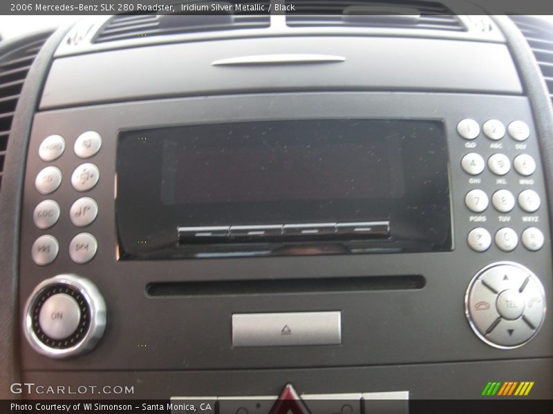 Iridium Silver Metallic / Black 2006 Mercedes-Benz SLK 280 Roadster