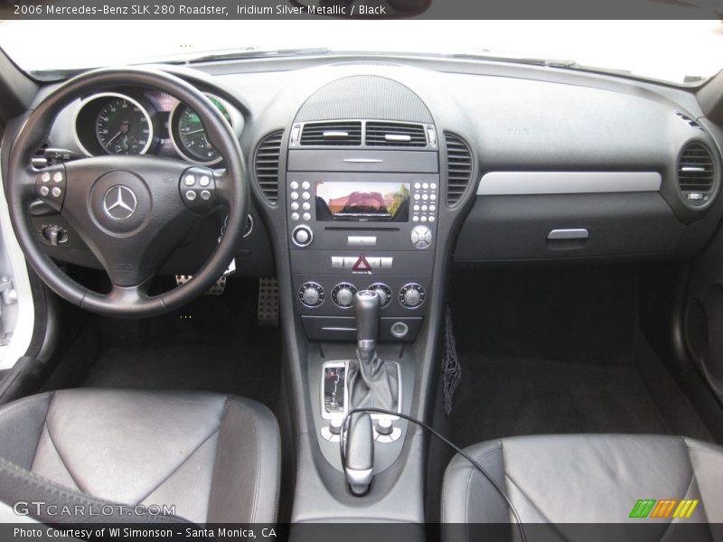 Iridium Silver Metallic / Black 2006 Mercedes-Benz SLK 280 Roadster