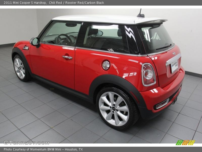 Chili Red / Rooster Red/Carbon Black 2011 Mini Cooper S Hardtop
