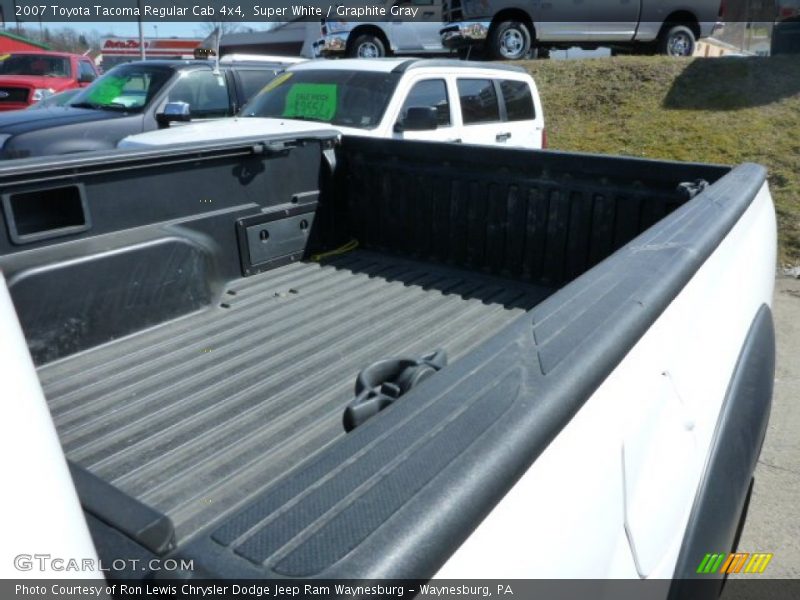 Super White / Graphite Gray 2007 Toyota Tacoma Regular Cab 4x4
