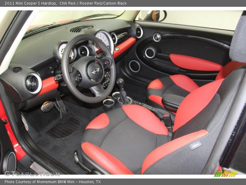 Chili Red / Rooster Red/Carbon Black 2011 Mini Cooper S Hardtop
