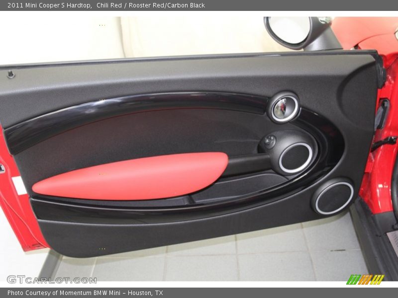 Chili Red / Rooster Red/Carbon Black 2011 Mini Cooper S Hardtop