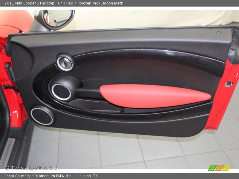 Chili Red / Rooster Red/Carbon Black 2011 Mini Cooper S Hardtop