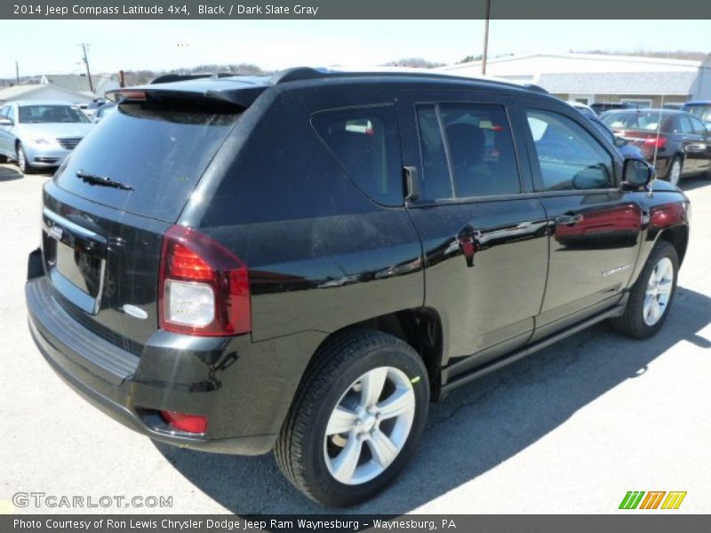 Black / Dark Slate Gray 2014 Jeep Compass Latitude 4x4