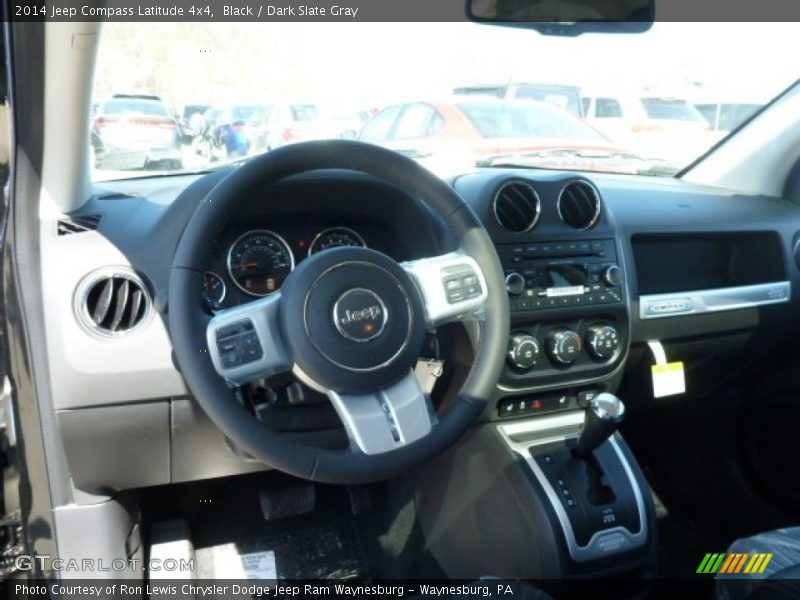 Black / Dark Slate Gray 2014 Jeep Compass Latitude 4x4