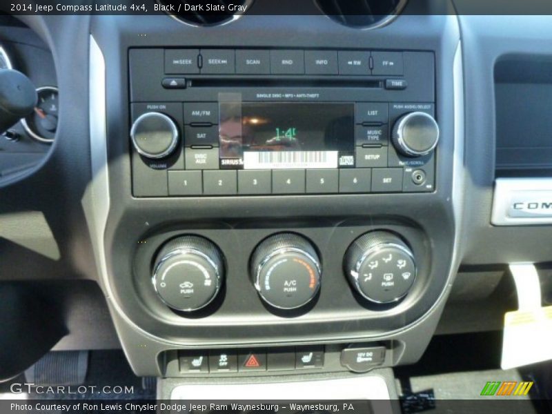 Black / Dark Slate Gray 2014 Jeep Compass Latitude 4x4