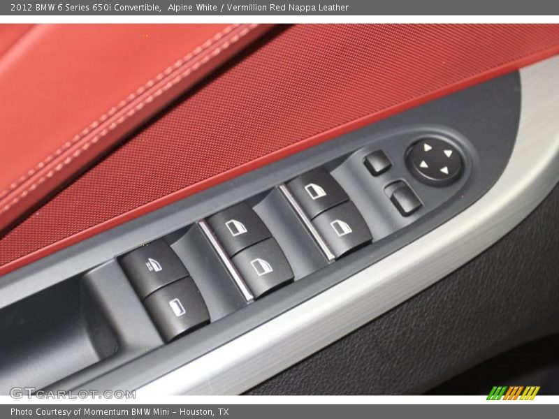 Controls of 2012 6 Series 650i Convertible