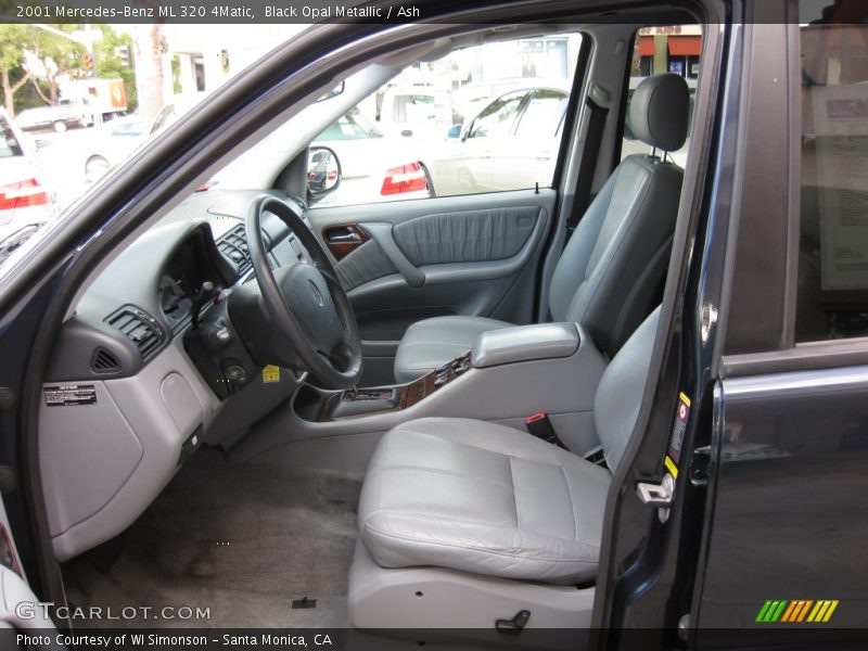 Black Opal Metallic / Ash 2001 Mercedes-Benz ML 320 4Matic