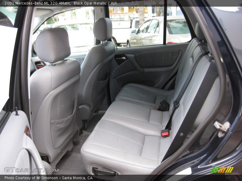 Black Opal Metallic / Ash 2001 Mercedes-Benz ML 320 4Matic