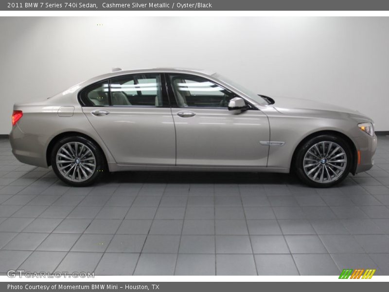  2011 7 Series 740i Sedan Cashmere Silver Metallic