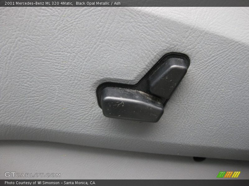 Black Opal Metallic / Ash 2001 Mercedes-Benz ML 320 4Matic