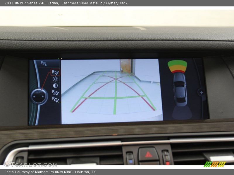 Cashmere Silver Metallic / Oyster/Black 2011 BMW 7 Series 740i Sedan