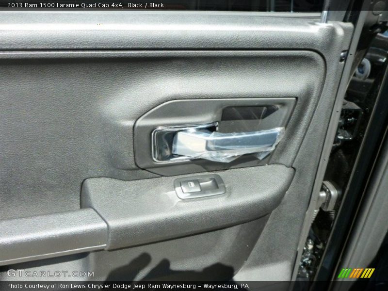 Black / Black 2013 Ram 1500 Laramie Quad Cab 4x4