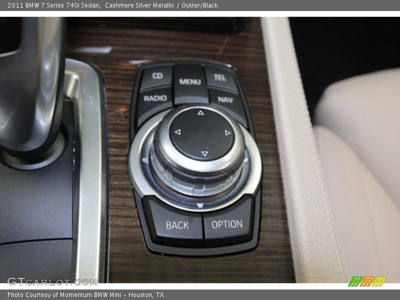Cashmere Silver Metallic / Oyster/Black 2011 BMW 7 Series 740i Sedan