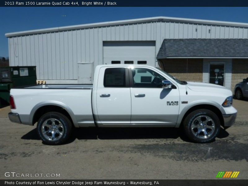  2013 1500 Laramie Quad Cab 4x4 Bright White