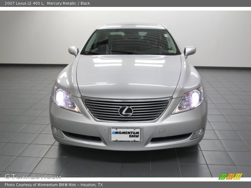 Mercury Metallic / Black 2007 Lexus LS 460 L